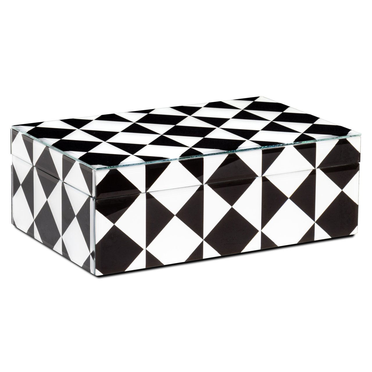 -JB-0103 - Storage box Silas black/white large