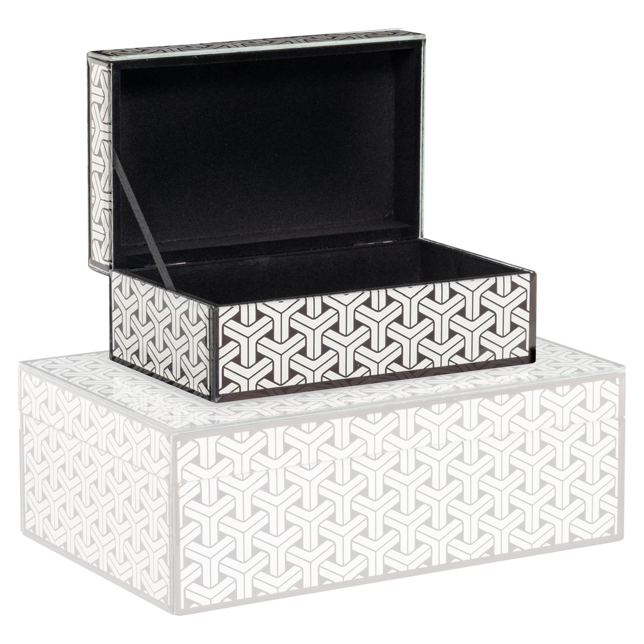 -JB-0104 - Storage box Feliz black/white small