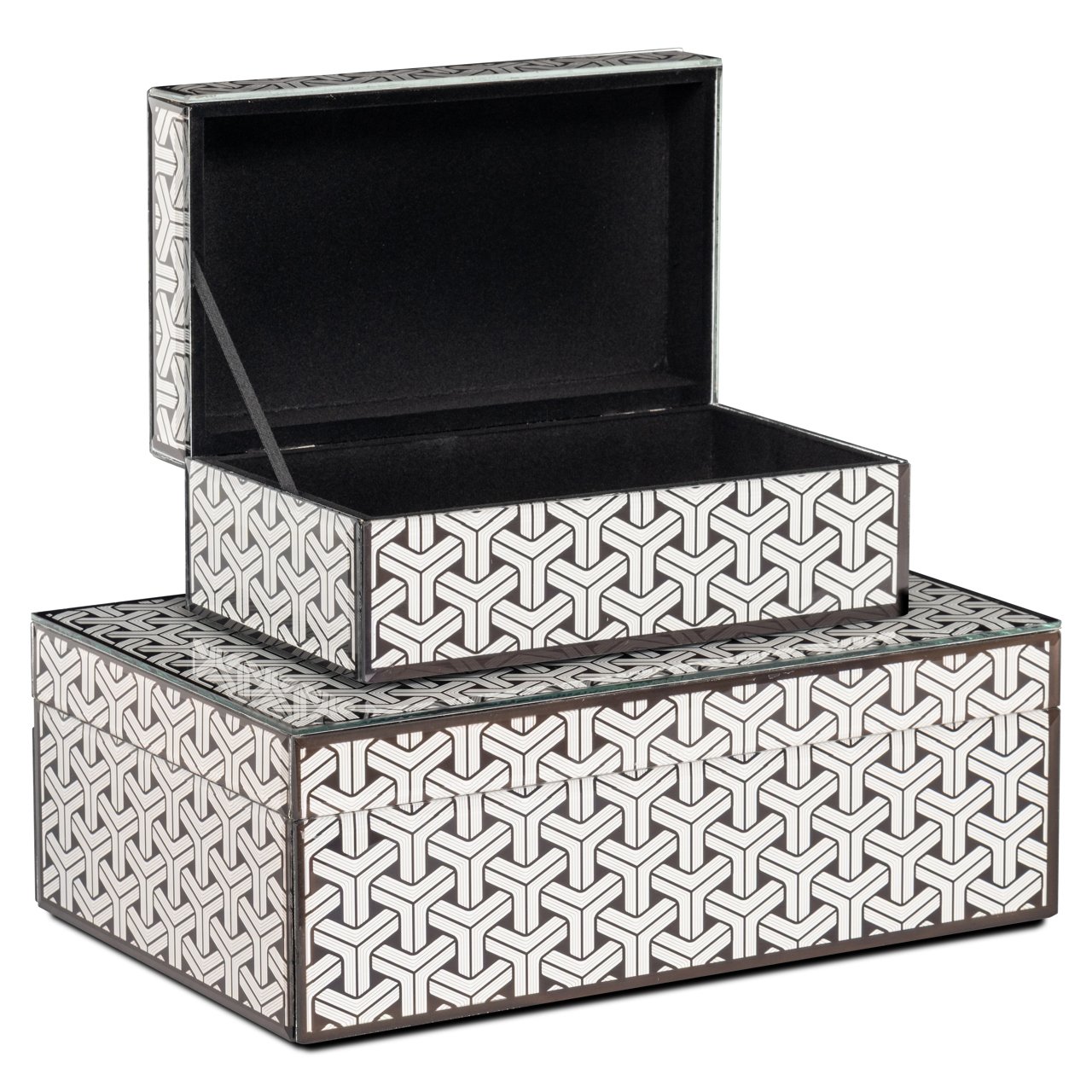 -JB-0105 - Storage box Feliz black/white large