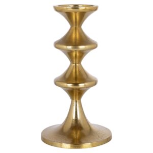 -KA-0197 - Candle holder Ayden gold small