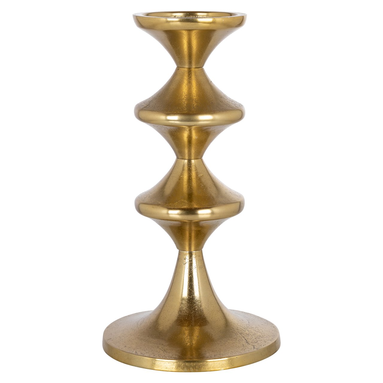 -KA-0197 - Candle holder Ayden gold small