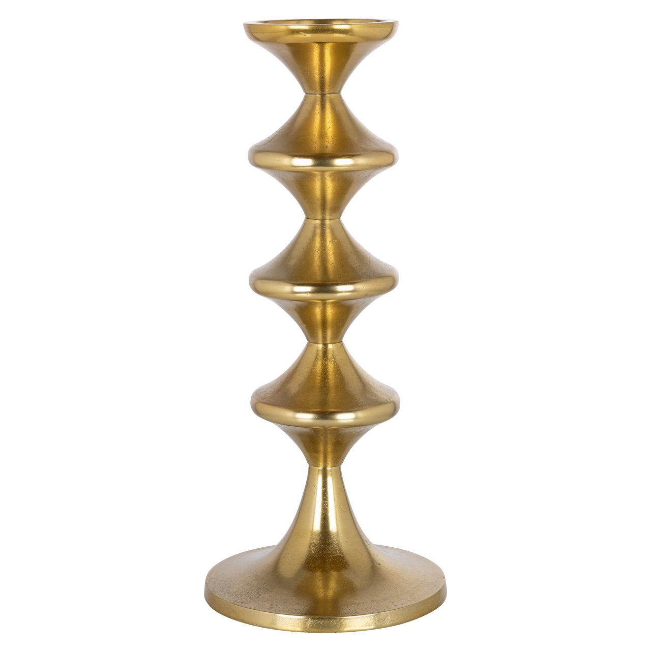 -KA-0198 - Candle holder Ayden gold large