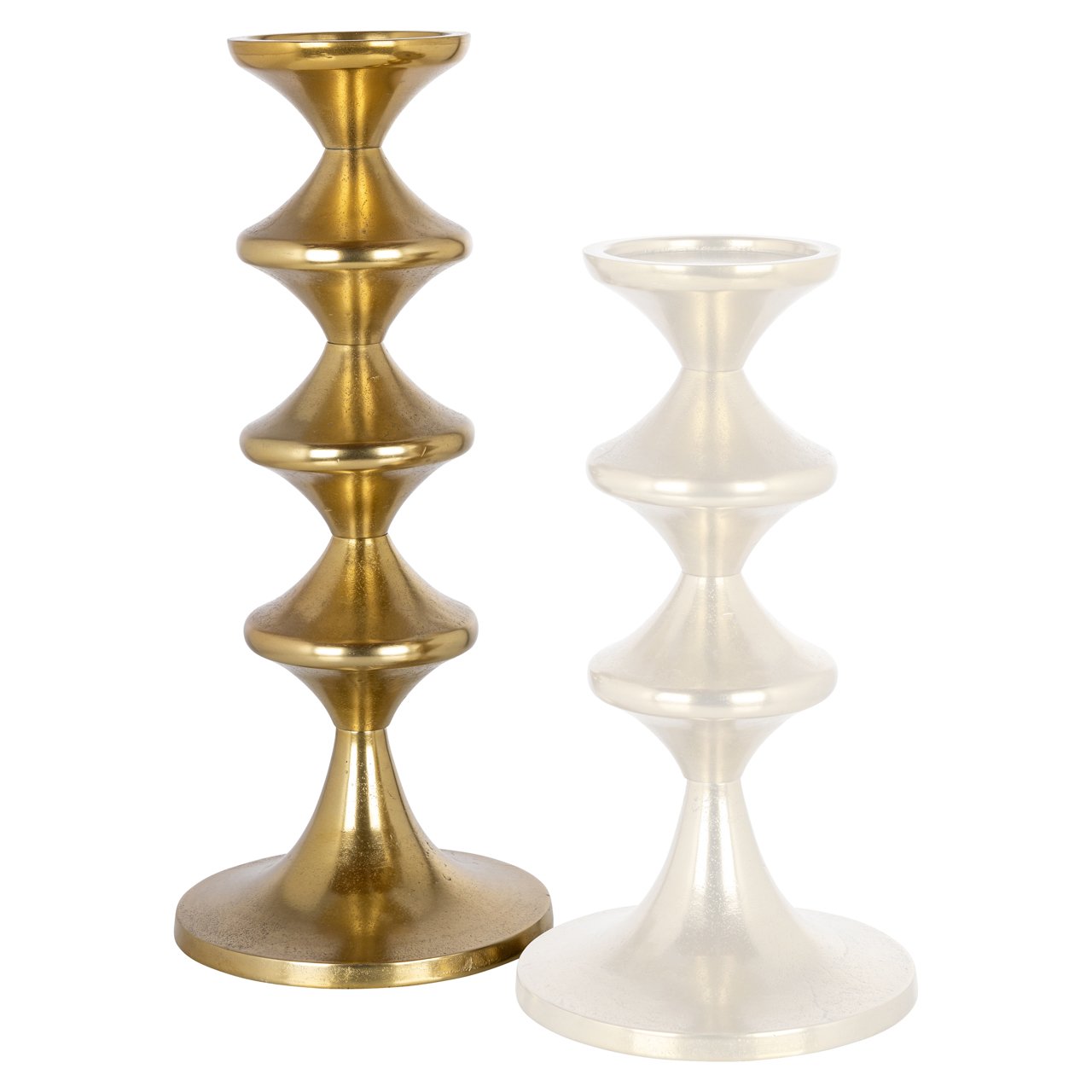 -KA-0198 - Candle holder Ayden gold large