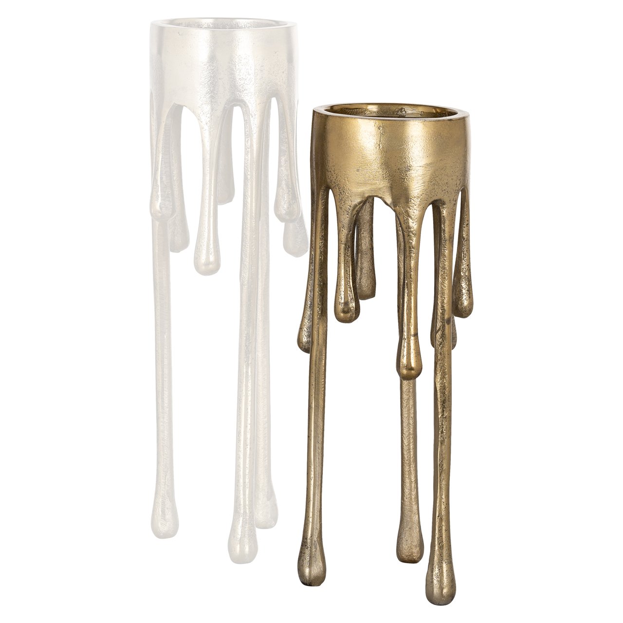 -KA-0206 - Candle holder Lorin brushed gold small