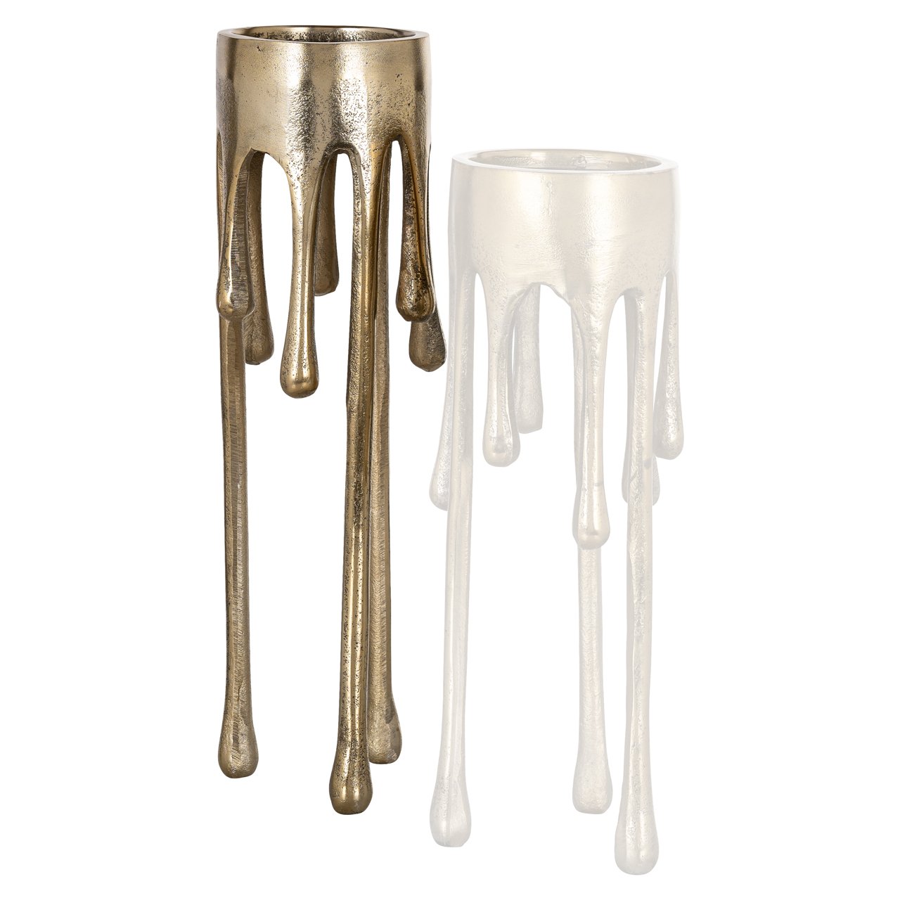 -KA-0207 - Candle holder Lorin brushed gold large