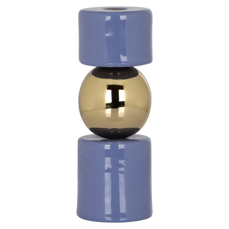 Świecznik Febe Fioletowy