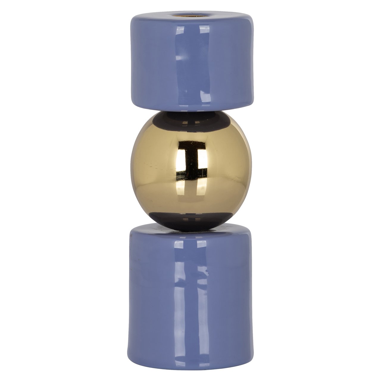 -KA-0251 - Candle holder Febe purple