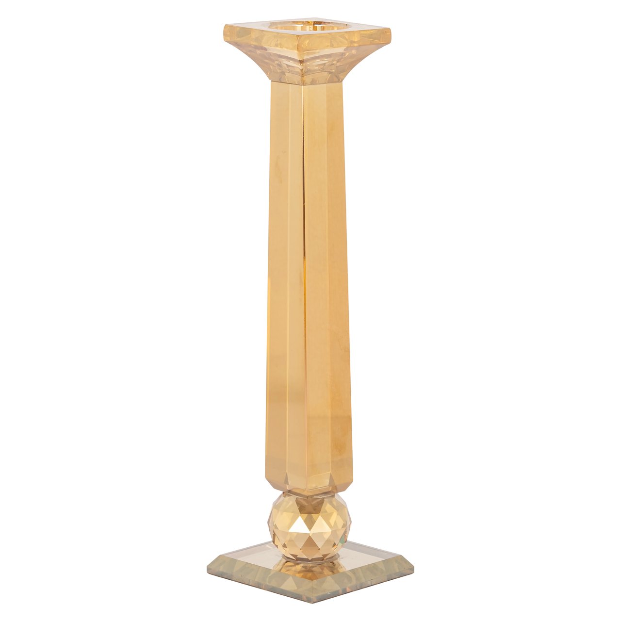 -KA-0265 - Candle holder Milou amber small