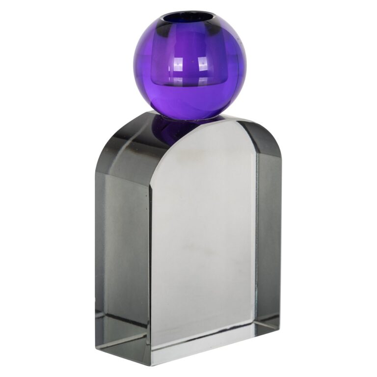 Świecznik Pheline Fioletowy