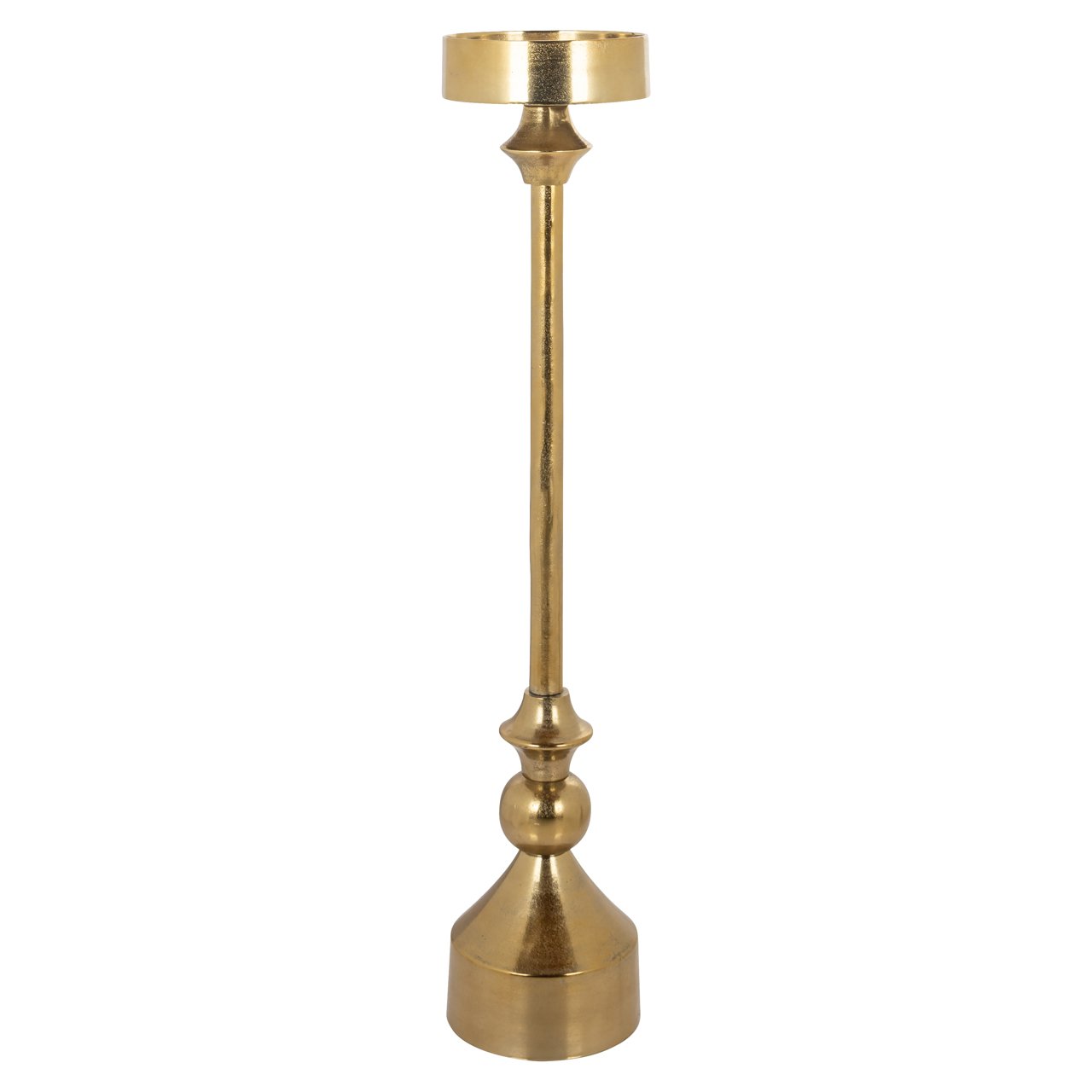 -KA-0286 - Candle holder Presley gold large