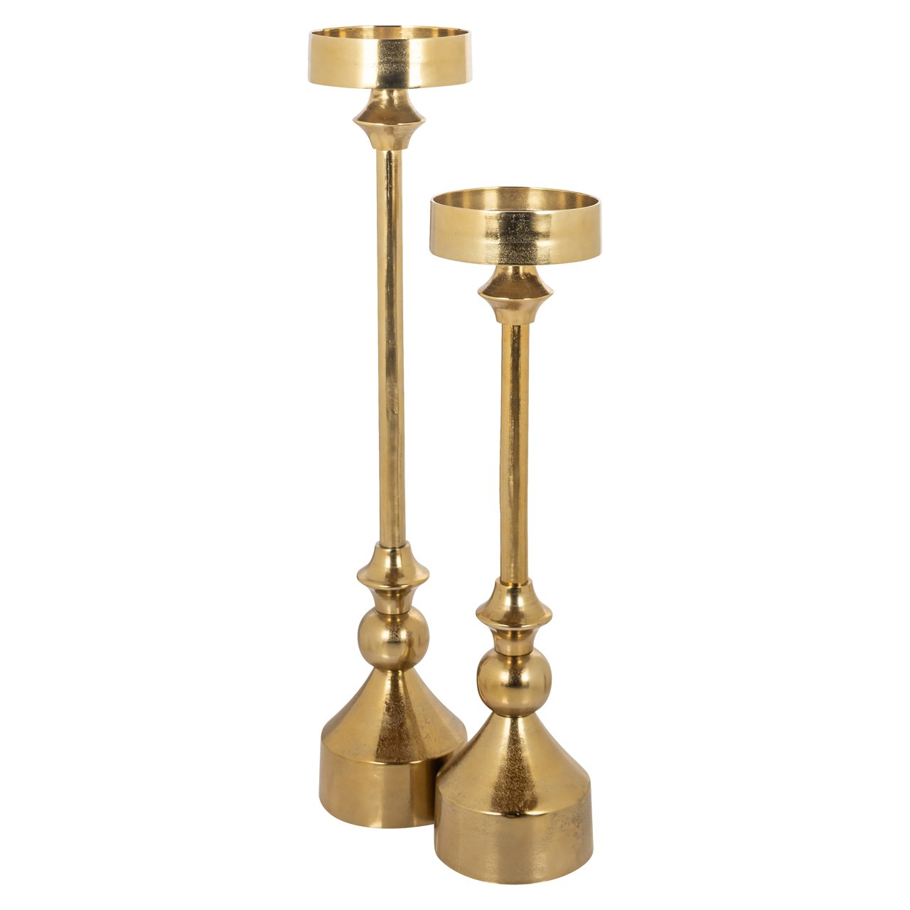 -KA-0287 - Candle holder Presley gold small