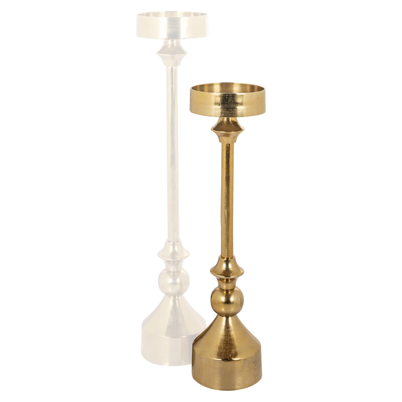 -KA-0287 - Candle holder Presley gold small