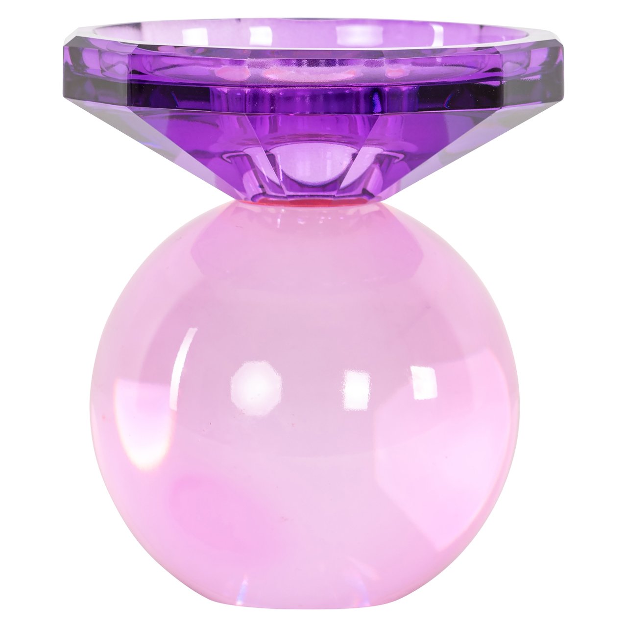 -KA-0301 - Candle holder Una pink