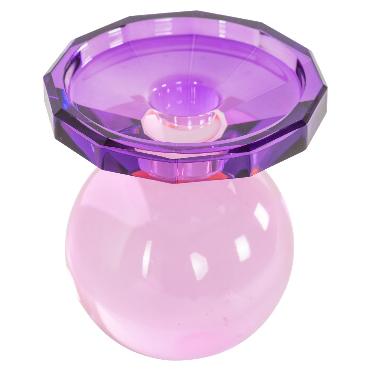 -KA-0301 - Candle holder Una pink