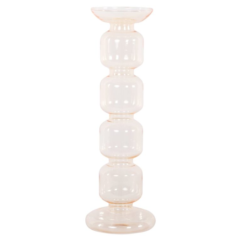 Świecznik Rabia Bursztynowy średni