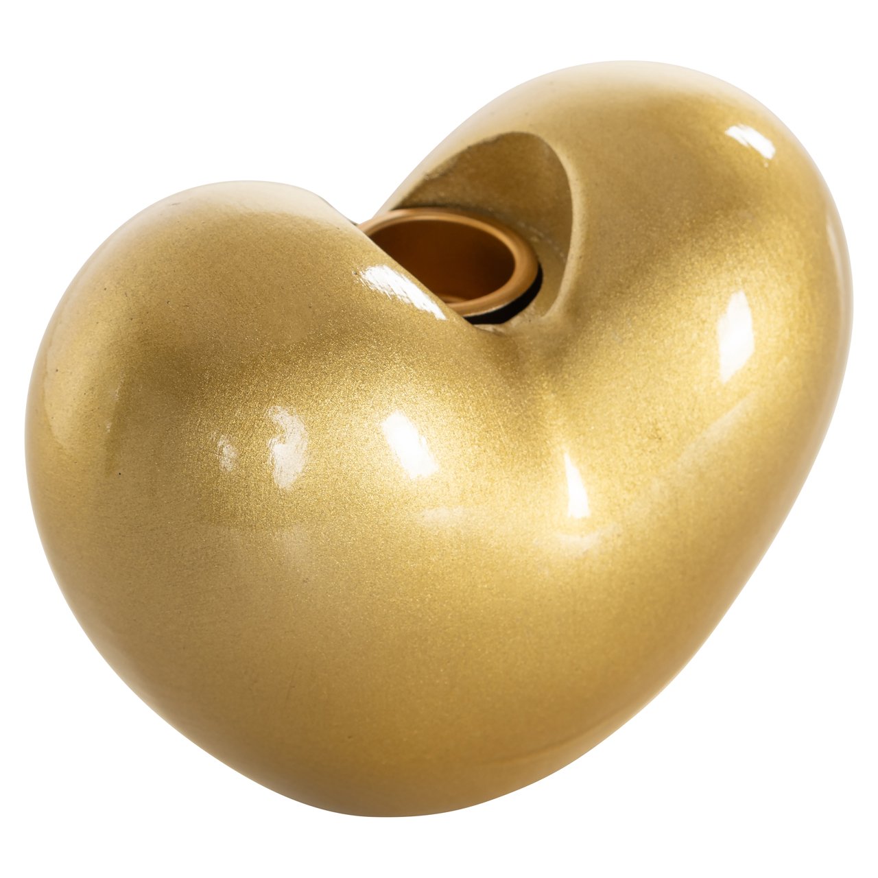 -KA-0306 - Candle holder Dilly gold small