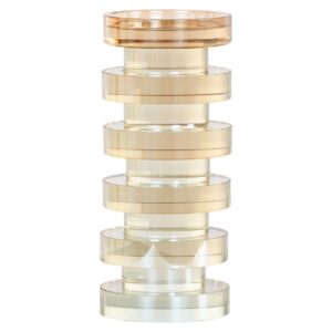 -KA-0325 - Candle holder Cira amber small