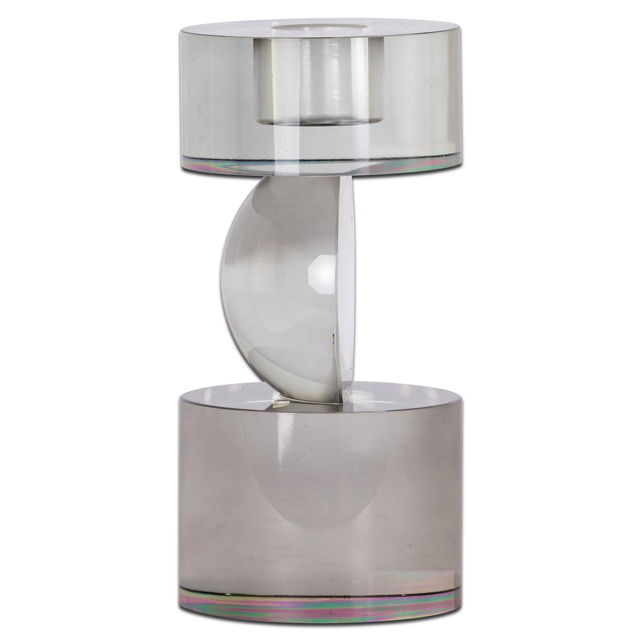 -KA-0331 - Candle holder Jennyl grey small