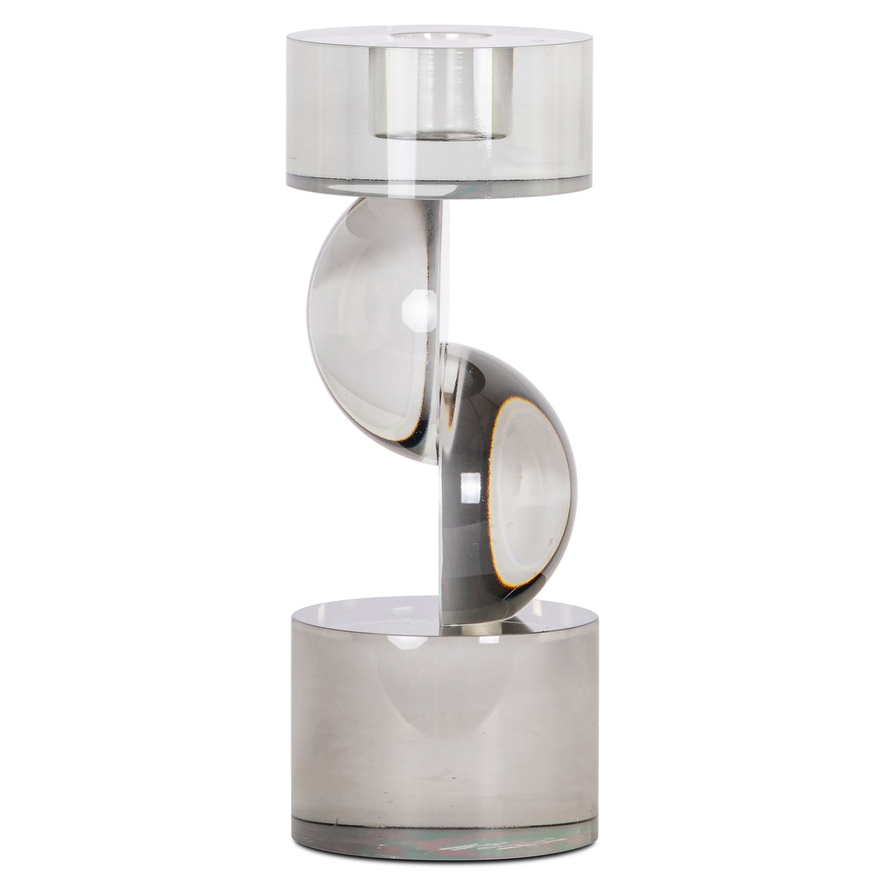 -KA-0332 - Candle holder Jennyl grey large