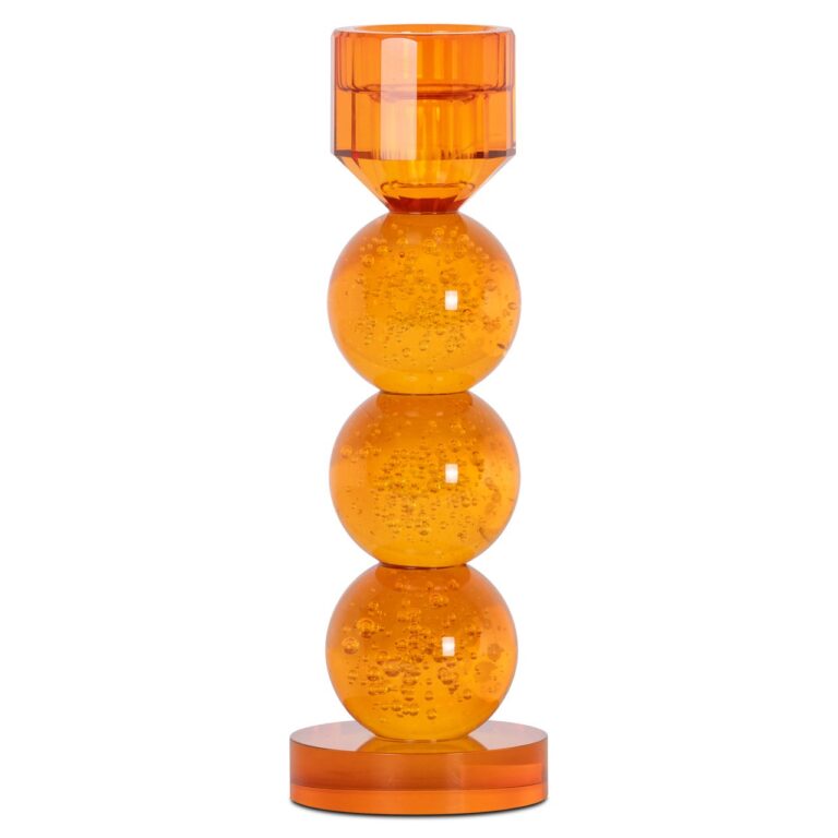 Świecznik Raylan Pomarańczowy mały