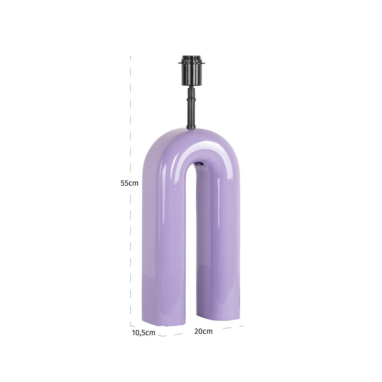 -LB-0202 - Table lamp Elvine purple