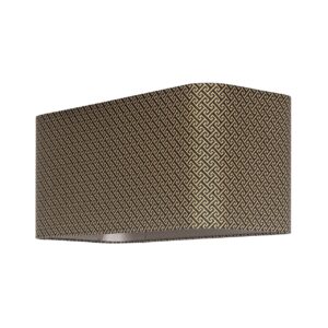 -LK-0053 RECTANGLE - Lampshade Geo black rectangular
