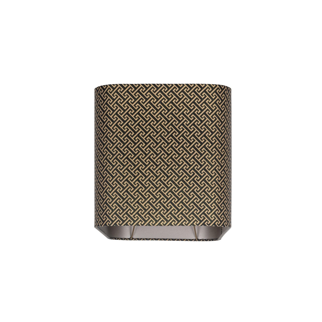 -LK-0053 RECTANGLE - Lampshade Geo black rectangular