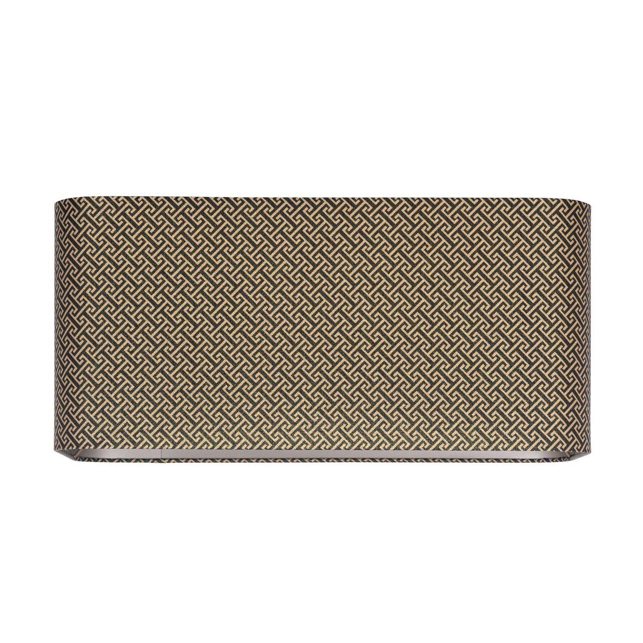 -LK-0053 RECTANGLE - Lampshade Geo black rectangular