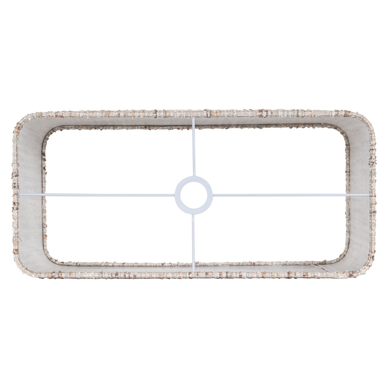 -LK-0065 RECL - Lampshade Filou cream coco rectangle large