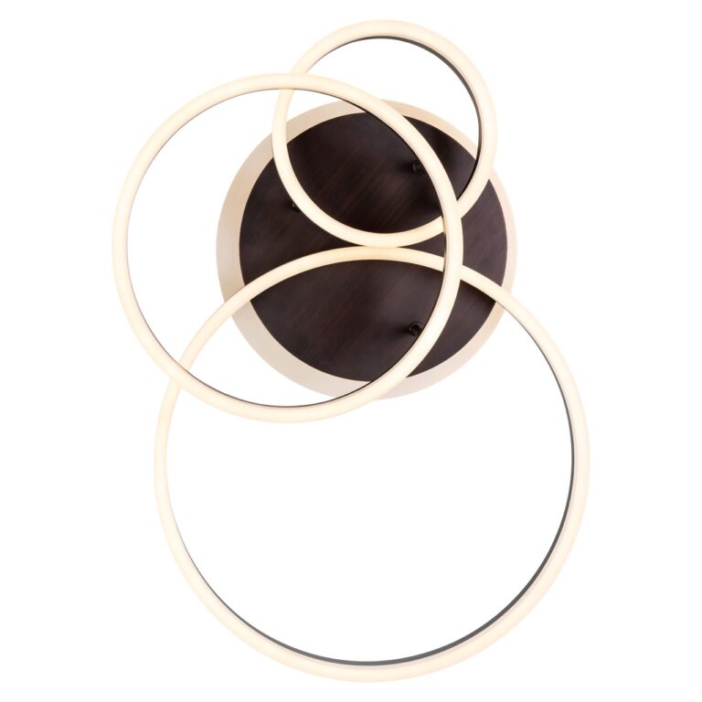 Lampa sufitowa Mosa brązowa