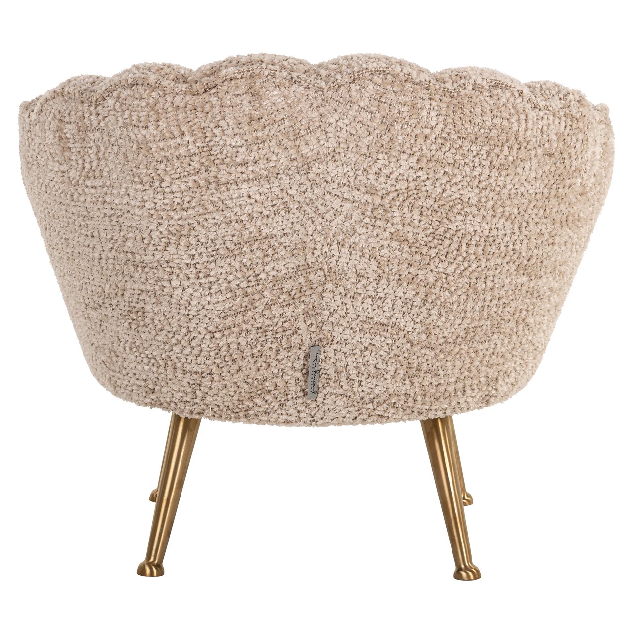 S4458 LOVELY BEIGE - Lounge chair Charly lovely beige kids