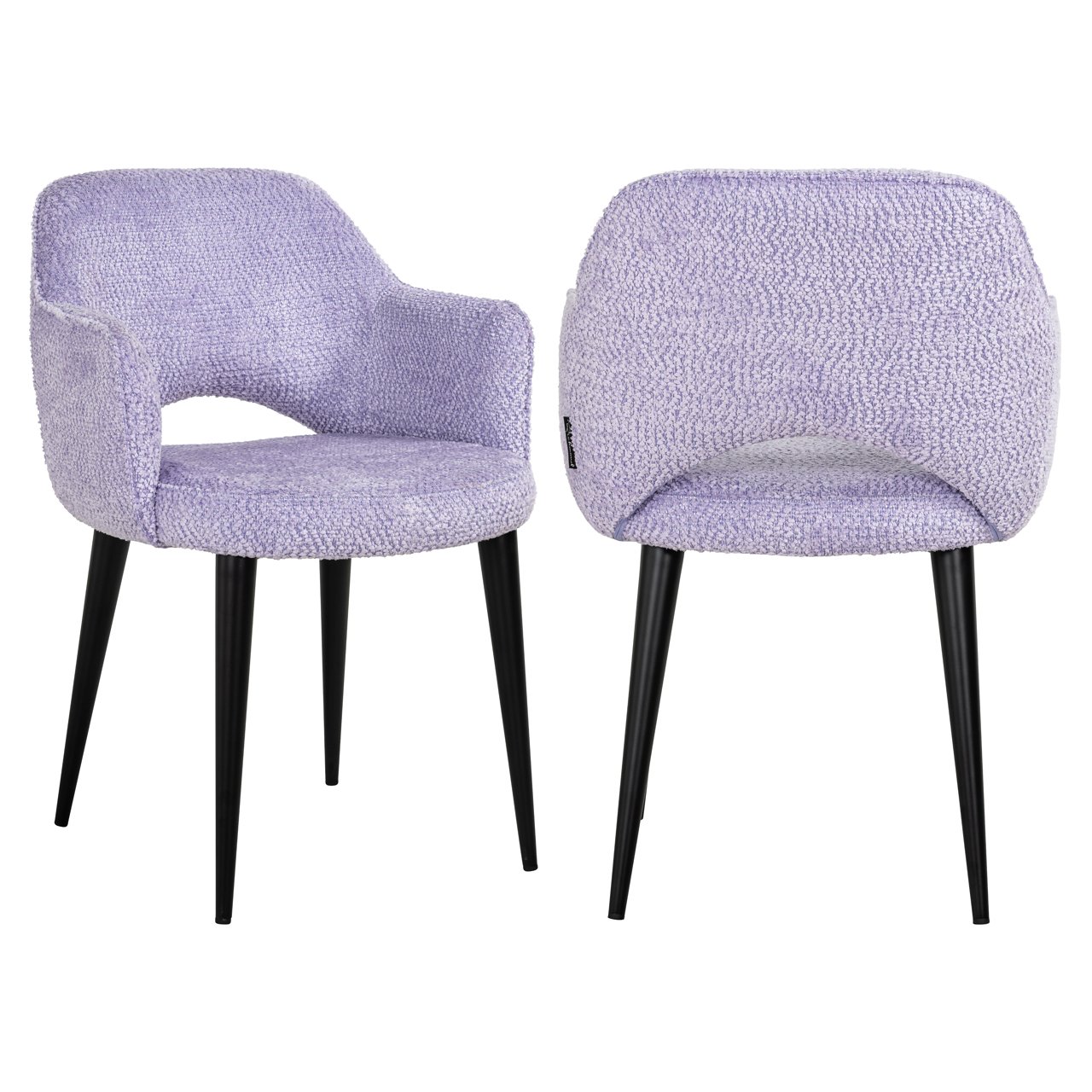 S4483 LOVELY LAVENDER - Dining chair Giovanna lovely lavender