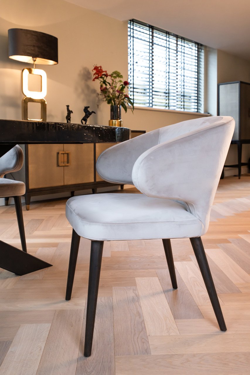 S4497 SP - Dining chair Indigo customized