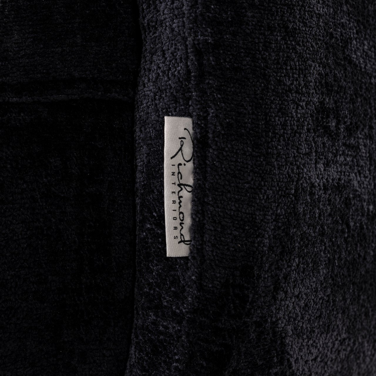 S4576 BLACK CHENILLE - Lounge chair Turner black chenille swivel