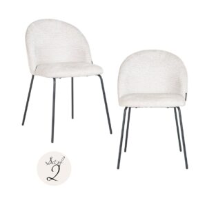 S4583 CREAM FUSION - Dining chair Alyssa cream fusion (Set of 2)
