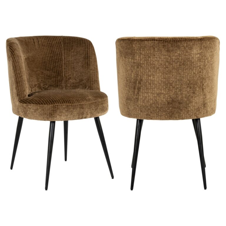 Krzesło do jadalni Morton cloé oliwkowe