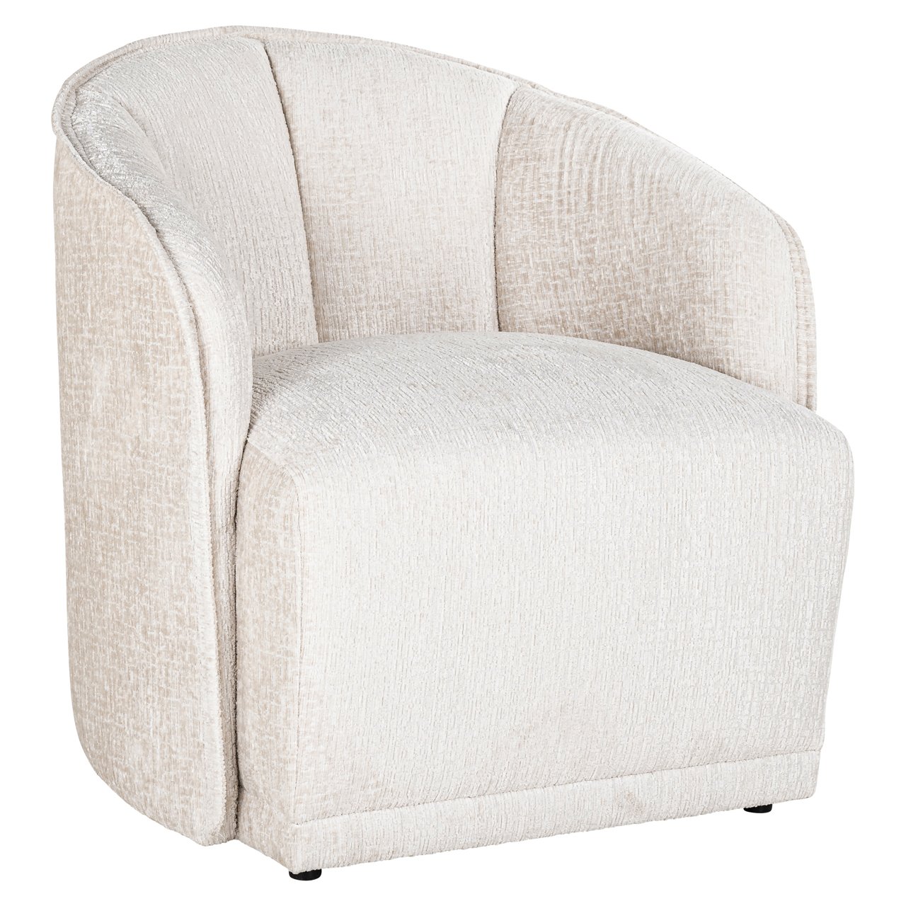 S4593 CREAM FUSION - Lounge chair Maryse cream fusion