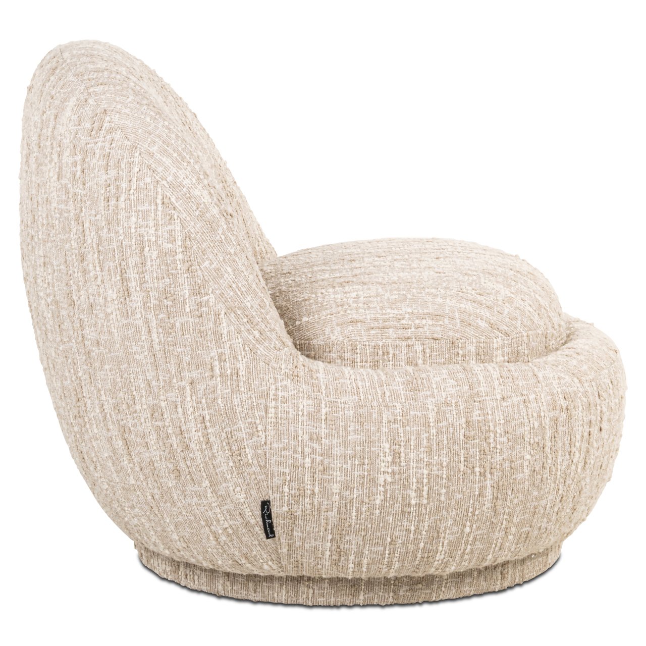 S4632 BEIGE ANGORA - Lounge chair Arlanda beige angora