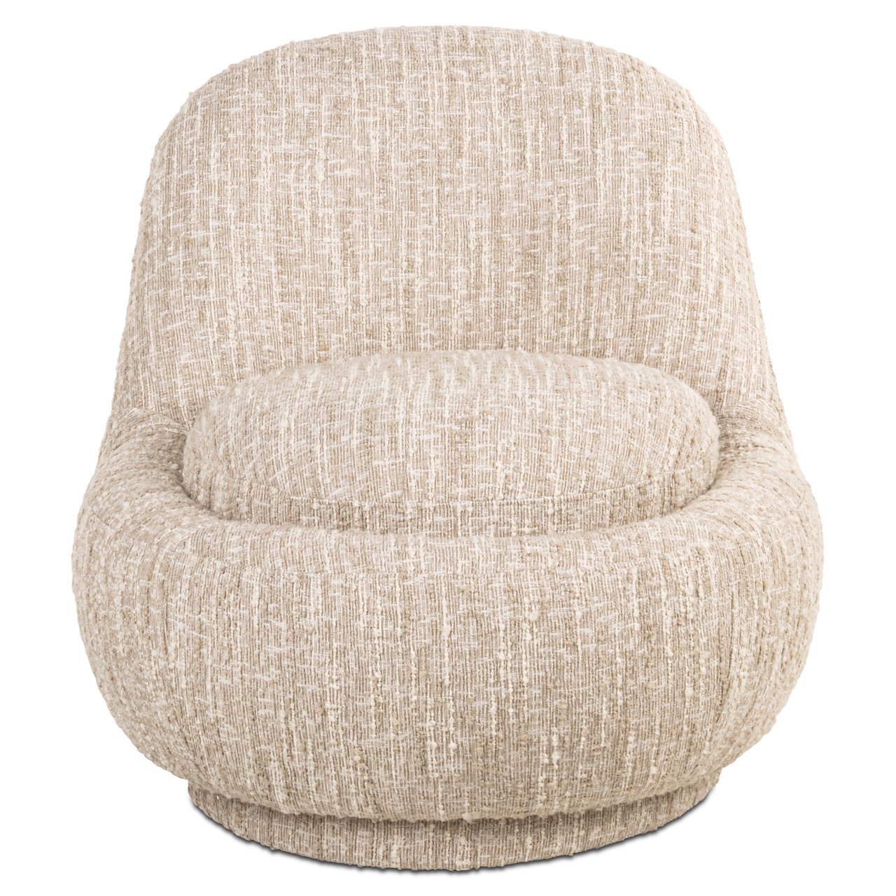 S4632 BEIGE ANGORA - Lounge chair Arlanda beige angora