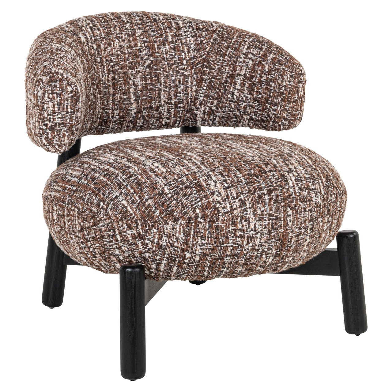 S4654 HAZEL - Lounge chair Ornella hazel
