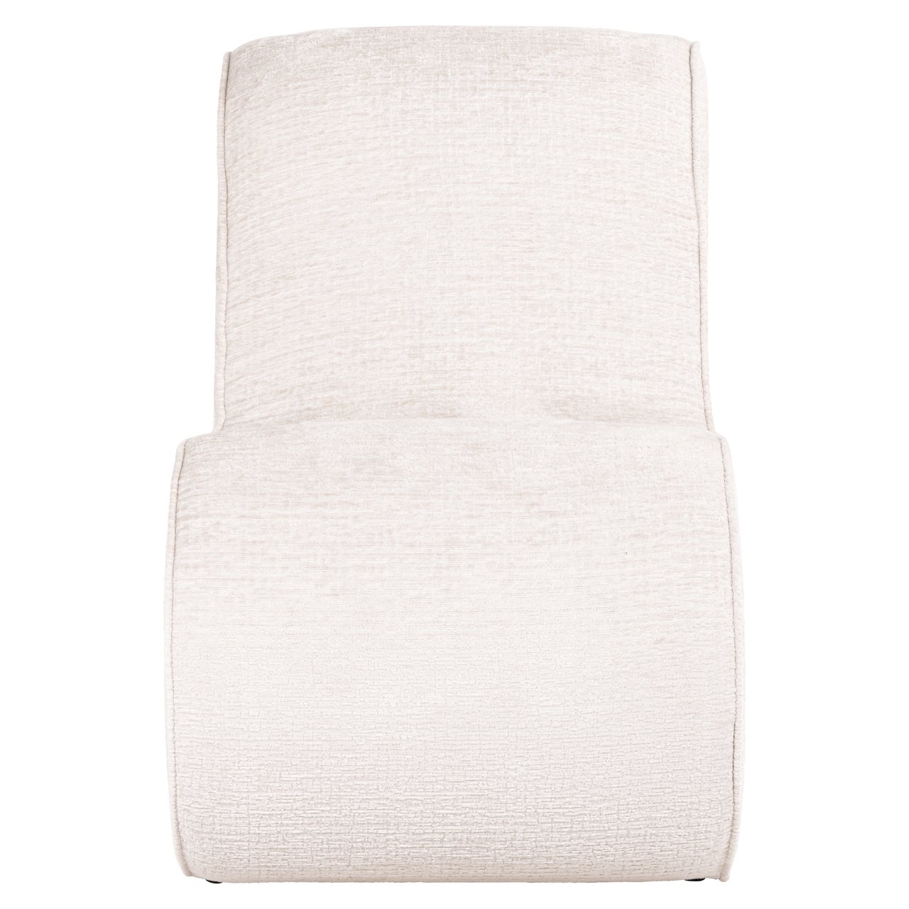 S4732 CREAM FUSION - Lounge chair Frankie cream fusion