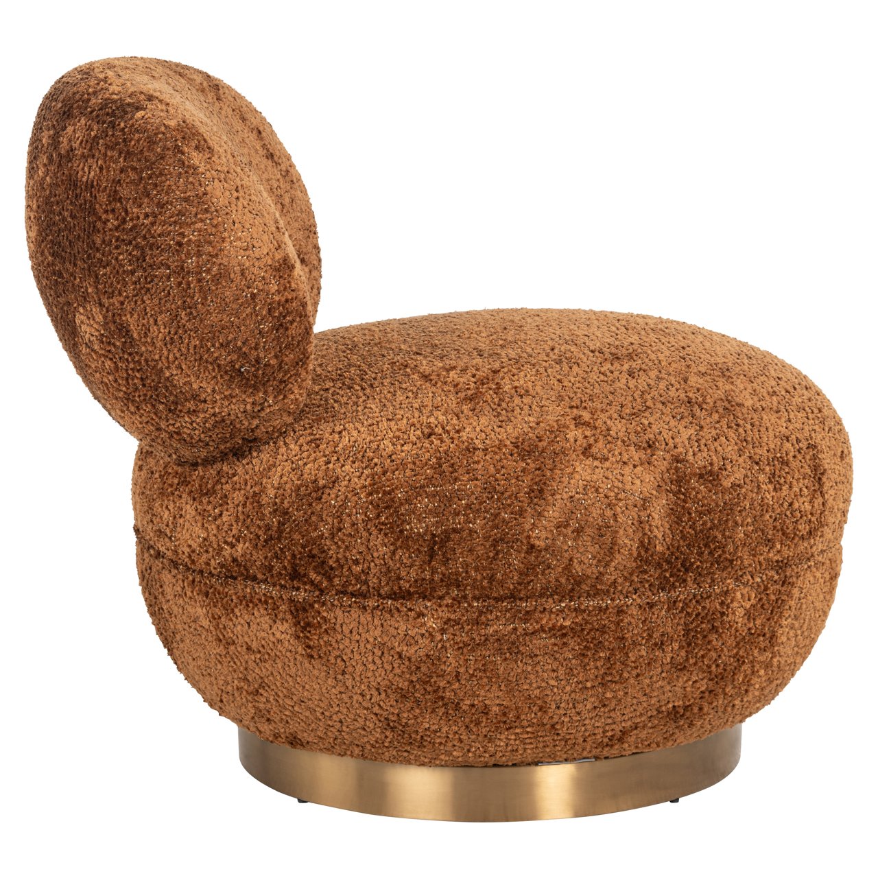 S4736 LOVELY CINNAMON - Lounge chair Jace lovely cinnamon swivel