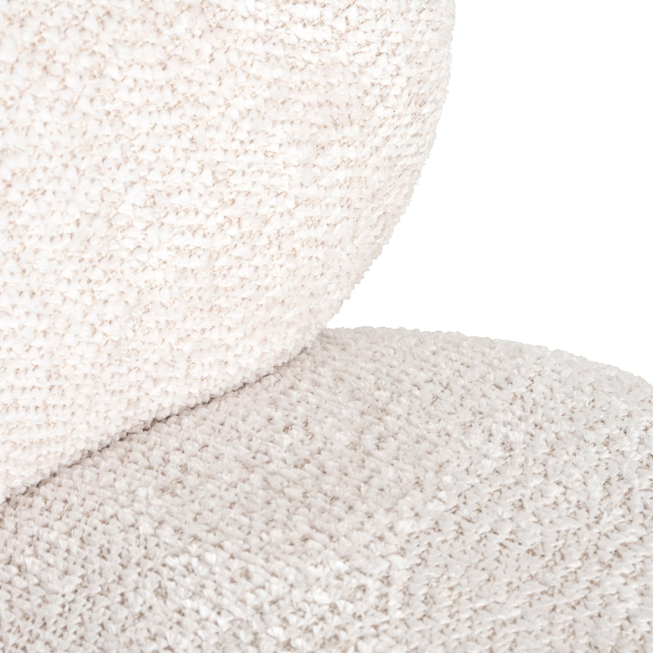 S4736 LOVELY CREAM - Lounge chair Jace lovely cream swivel