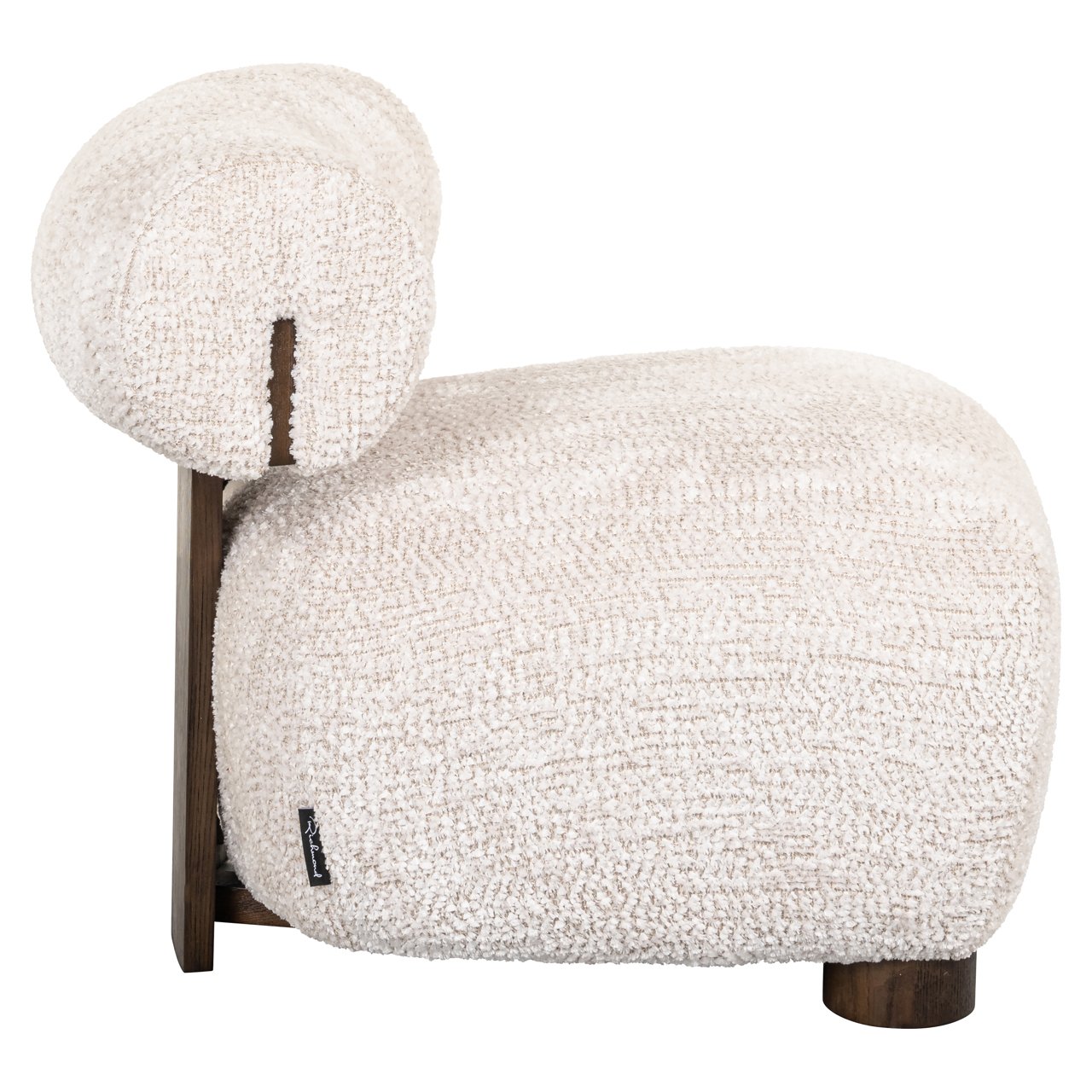 S4763 LOVELY CREAM - Lounge chair Arabella lovely cream