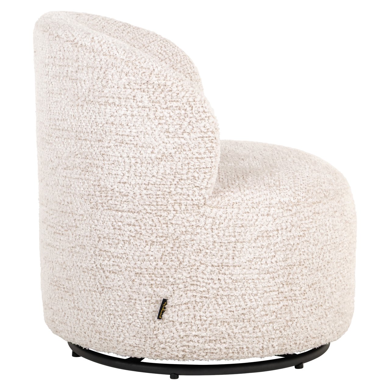 S4773 LOVELY CREAM - Lounge chair Jackie lovely cream swivel kids