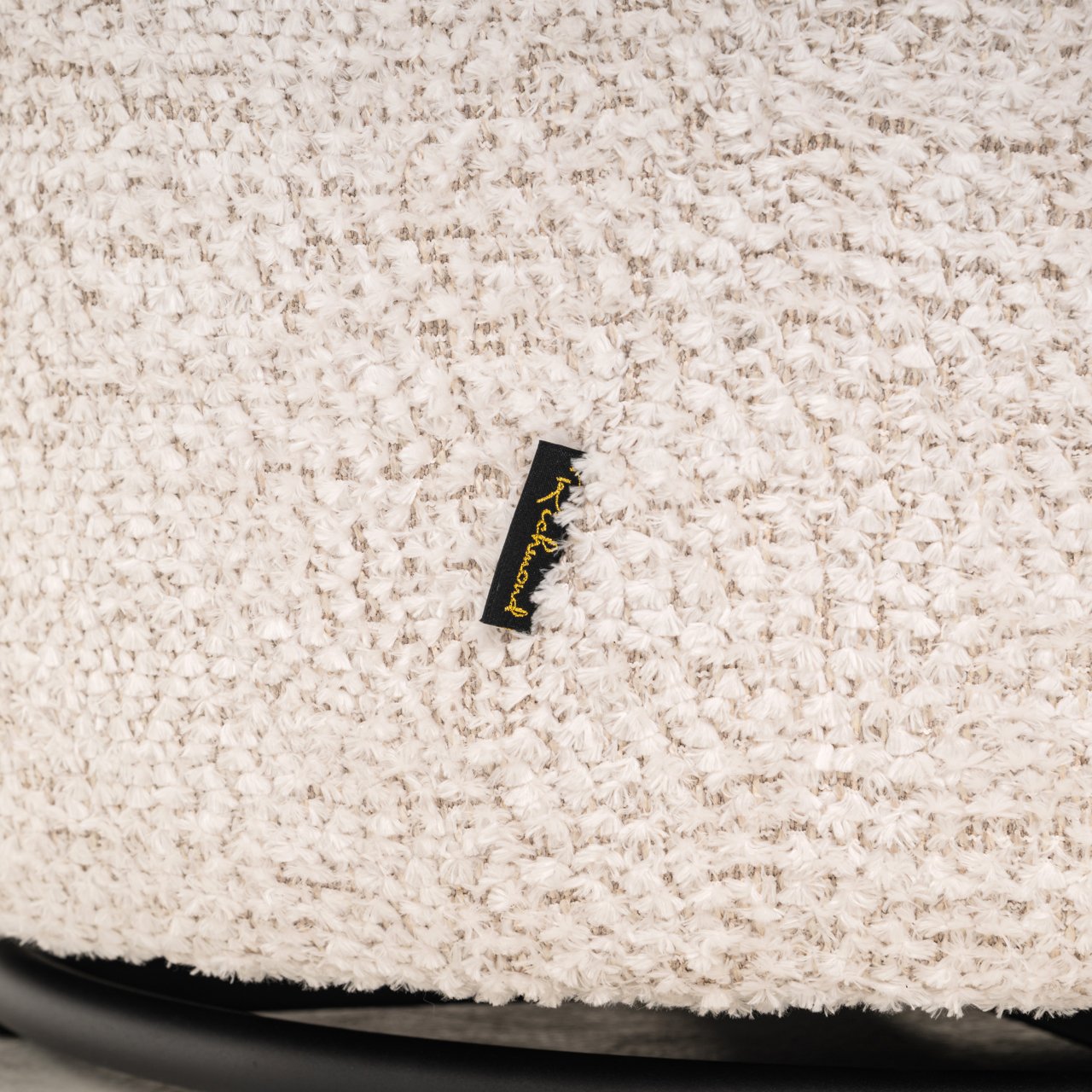 S4773 LOVELY CREAM - Lounge chair Jackie lovely cream swivel kids