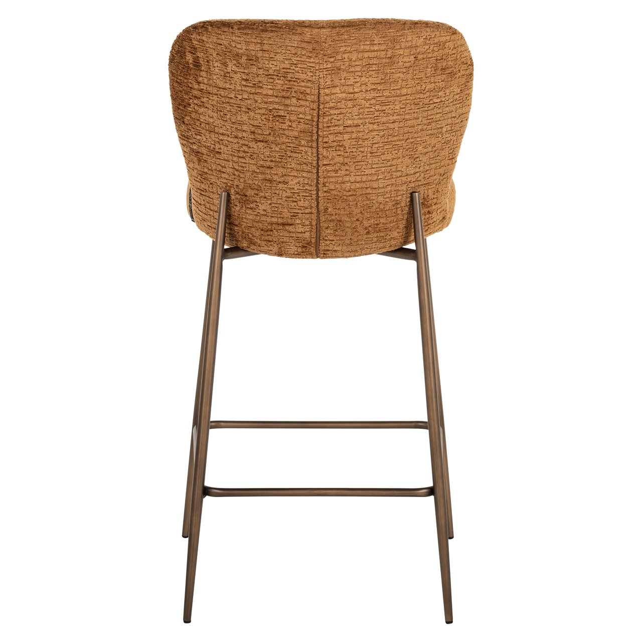 S4793 COGNAC FUSION - Counter stool Odarby cognac fusion