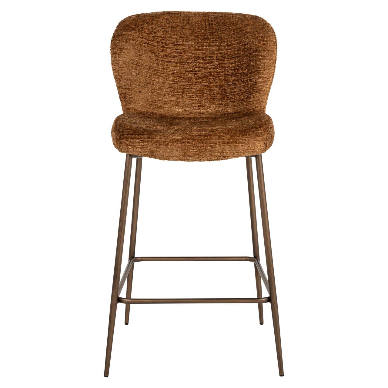 S4793 COGNAC FUSION - Counter stool Odarby cognac fusion