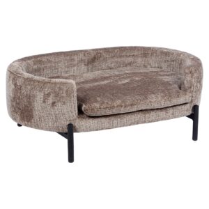 S4900 STONE CHENILLE - Pet bed Dolly niagara stone
