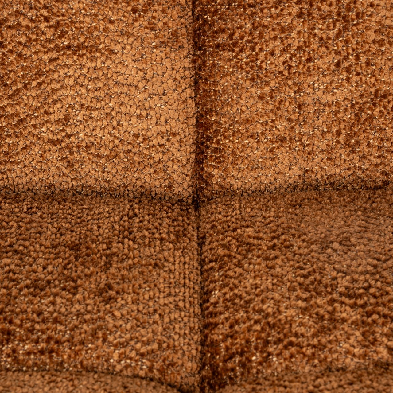 s5137 LOVELY CINNAMON - Sofa Cube lovely cinnamon 3-seater + lounge right